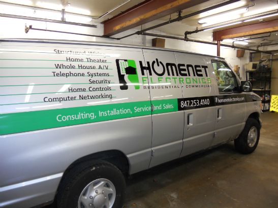 Home Net Solutions.  Extend your message with an easy readable list. 